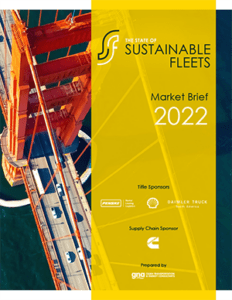 Thumbnail of the cover of the State of Sustainable Fleets report